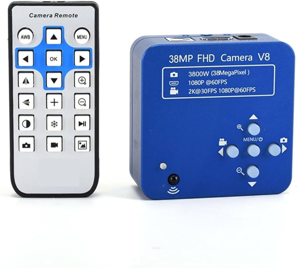 Amazon.co.jp: 38MP 180X 対物レンズ 1080P 60FPS FHD HY-5038